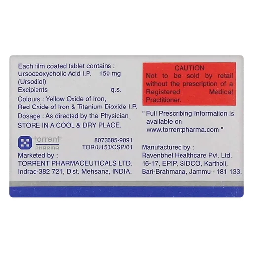 ursetor 150mg tablet 10's